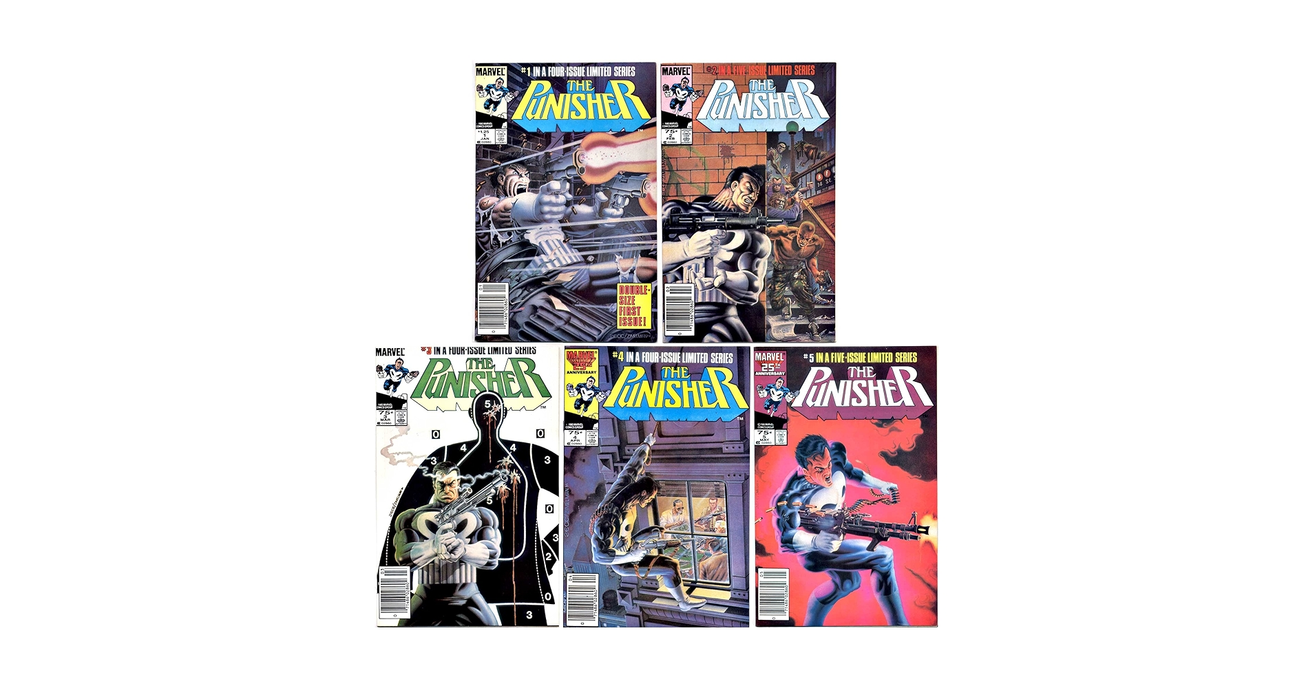 The Punisher Complete 1st Series 1-5 (1986): Steven Grant